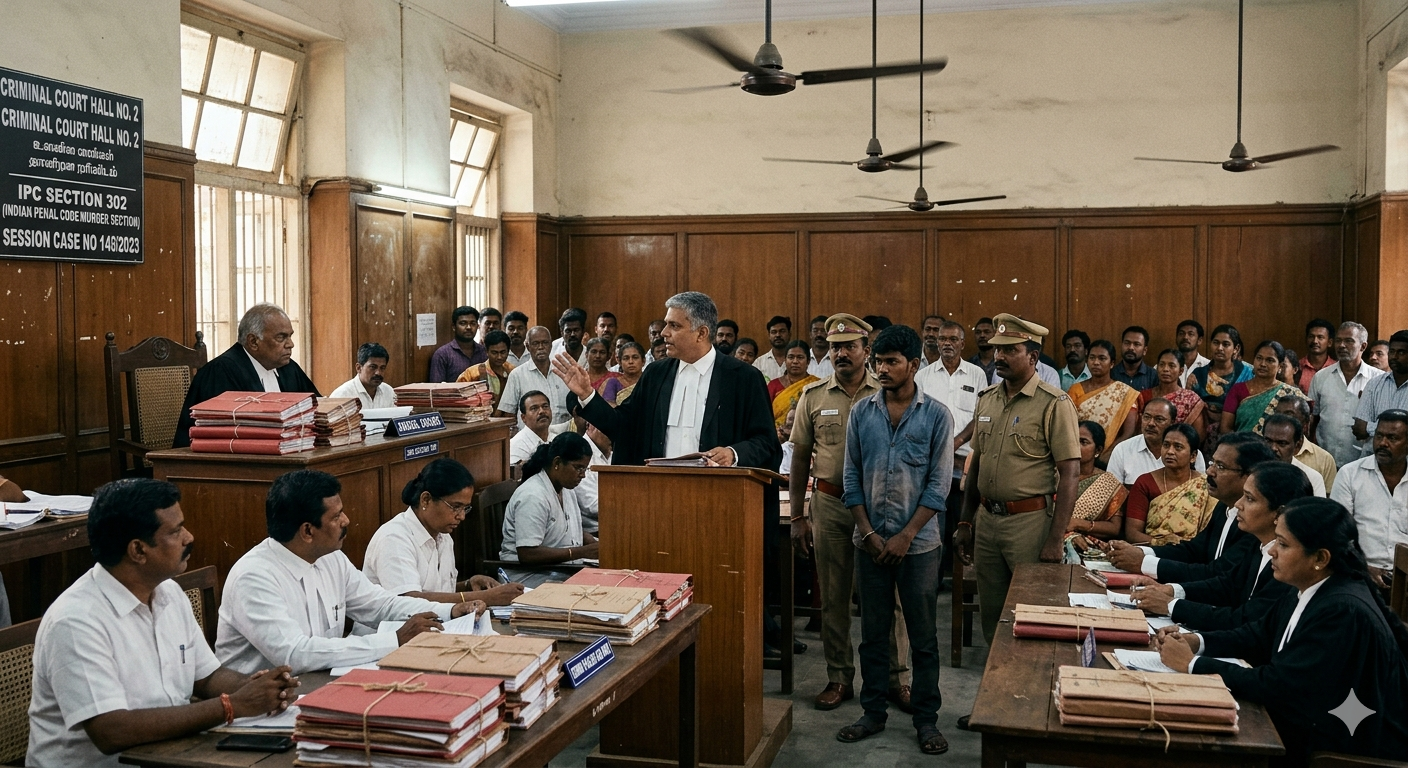 Criminal case legal support in Vandavasi