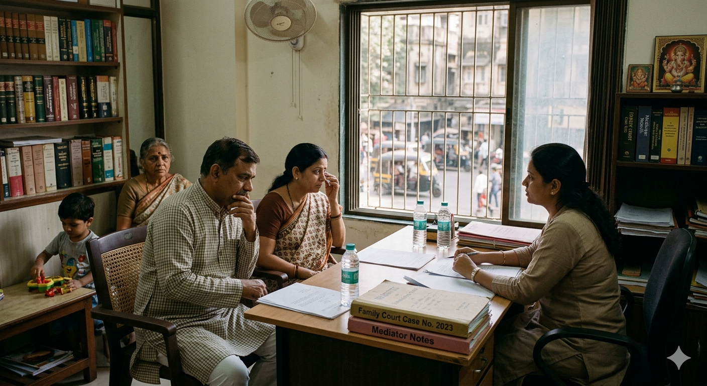 Family case legal support in Vandavasi